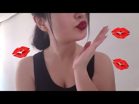 ASMR🌙100% SENSITIVITY MOUTH SOUNDS [just voice] fast kissing🎧