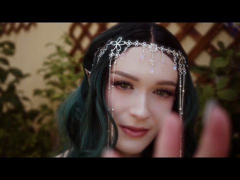 Closeup Bliss | Summer Angel Roleplay: Cooling Touch & Delicate Whispers | ASMR
