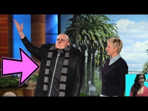 Gru's First Television Appearance On The Ellen Degeneres Show - Video Review