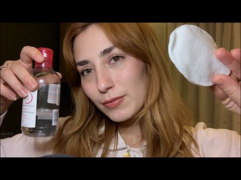 ASMR ~ Doing your Nighttime Spa Routine in 10 Minutes! 🕯 Friend Roleplay ⚬