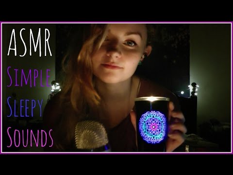 🔥 ASMR Simple Sleepy Sounds : Sticky Tape / Candle Blowing / Plastic Tapping 💤