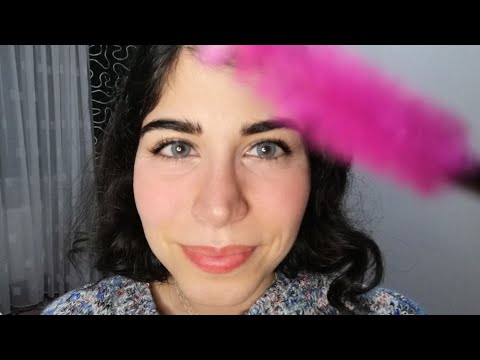 Turkish ASMR | Your friend does your eyebrows (+ mouth sounds)