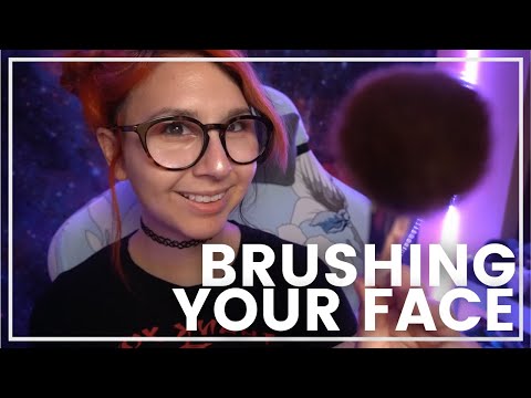 ASMR Tingly Face Brushing (Personal Attention)