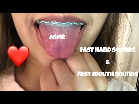 Fast Mouth Sounds & Fast Hand Sounds ASMR