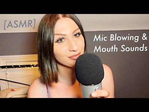 ASMR | Mic Blowing & Unpredictable Mouth Sounds 👄✨ (Hand Flutters & A Little Bit Of Mic Licking)