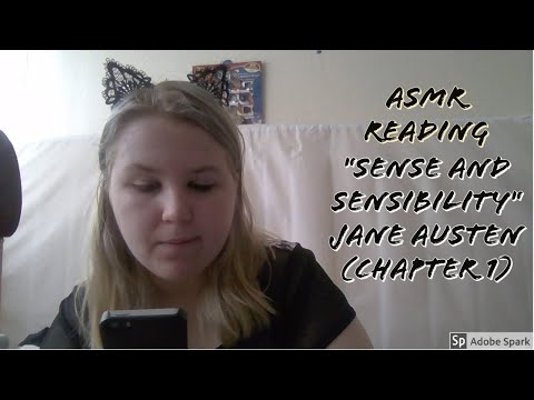 ASMR Reading "Sense and Sensibility" (Chapter 1) + Articulated Whisper