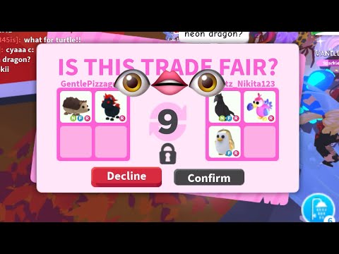 Adopt me trading video | 🐝  neon queen bees, 🦇  mega bats, and 🦔  mega hedgehogs | by Lavender💜