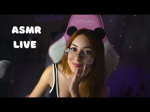 ASMR ao vivo | conversinhas e gatilhos