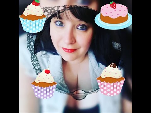 Asmr - Tapping on CAKE related items - for Alzheimer’s Society charity & making cupcakes
