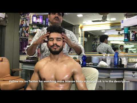 HEAD MASSAGE 💆‍♂️ By Indian Barber Shamsed to Firoz | ASMR YOGi