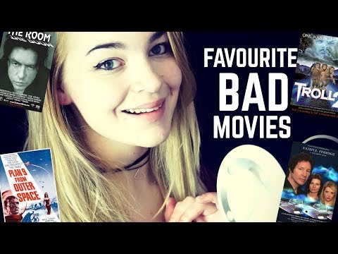 ASMR My Favourite Bad Movies! Whispering, Ear Cupping, Tapping  [Geeky Tingles series]