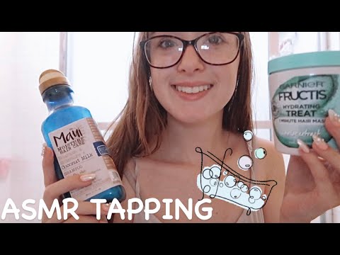 ASMR Tapping On Hair Products!🚿