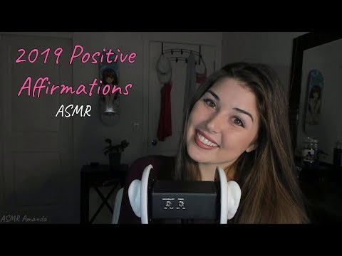 3DIO ASMR - 2019 Positive Affirmations / Breathing / Brushing 💖