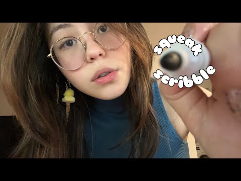 ASMR Drawing on Your Face (lofi chaotic aggressive)