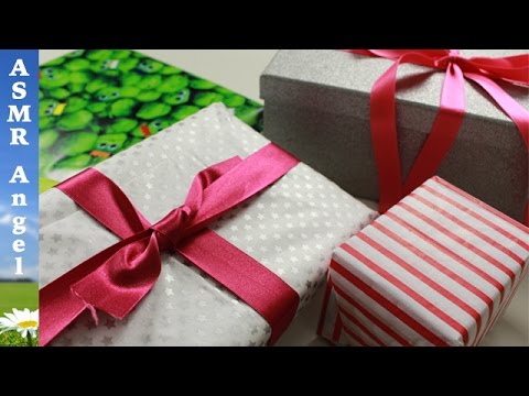 ASMR Wrapping Christmas Presents 2 - No speaking