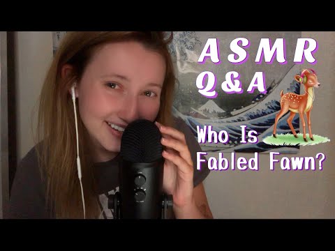 ASMR || ✨Q&A✨ Answering all your questions!