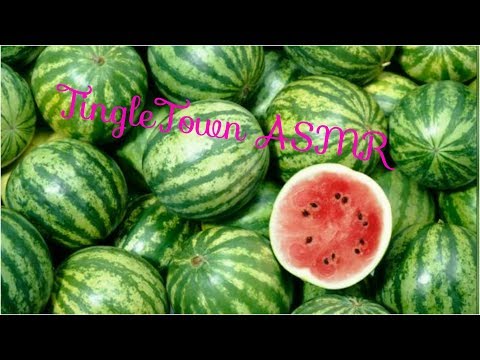ASMR eating watermelon 🍉 Eating sounds/mouth sounds