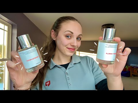 ASMR || Perfume Shop Experience! (Liquid & Lotion Sounds!) #dossierperfume #dossier #dossierreview