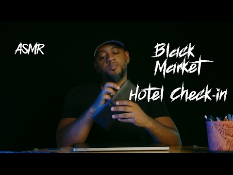 Black Market Hotel Check-In | ASMR Binaural Role Play | Tingles Infusion