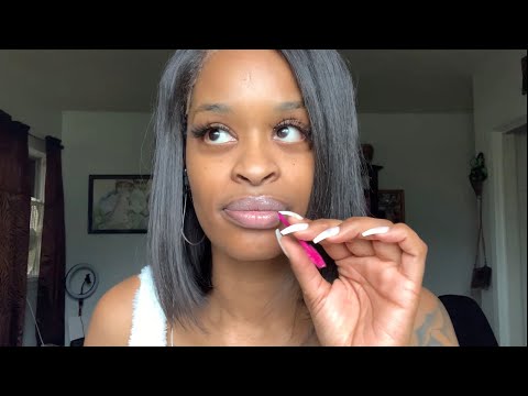 ASMR | Brushing your eyebrows + Spoolie nibbling (Personal attention)