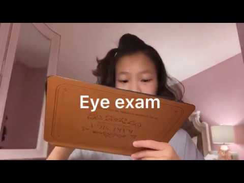 Eye exam Asmr