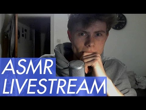 Get Sleepy With Me! ASMR Livestream - Whispering and Sounds