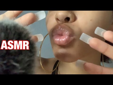 ASMR| Up-Close Kisses AND Hand Movements