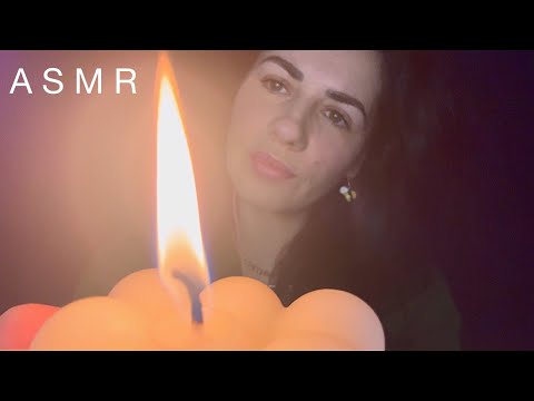 ASMR | Cozy Candle Tapping & Soft Whispering 🕯️💛