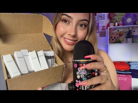 ASMR Perfume Oil Expressions Haul! 💜 ~unboxing, glass tapping, rambles~ | Whispered