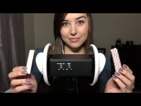 3DIO ASMR - Gum Chewing 🍬 Mouth Sounds (No Talking)