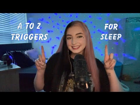 ASMR | A to Z ASMR Triggers for Sleep ♡