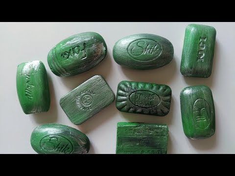Dry Soap carving ASMR\ relaxing sounds\Satisfying ASMR video\ Cutting soap