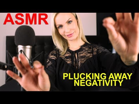 ASMR Plucking away Negativity for a positive Mind - english Whispering