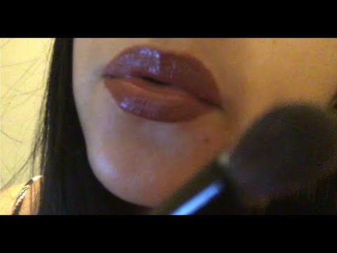ASMR PERSONAL ATTENTION WITH UP CLOSE MOUTH SOUNDS AND KISSES, BRUSHING, STIPPLING