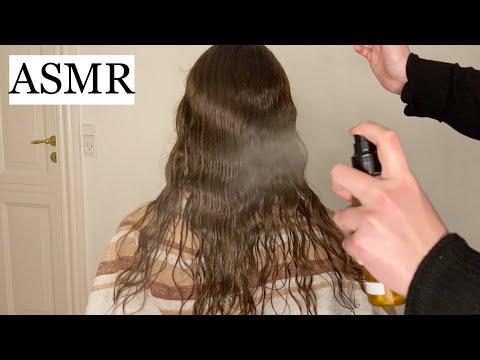 ASMR | FAST HAIR SPRAYING 💦 *10 minutes 1 trigger* 🤎