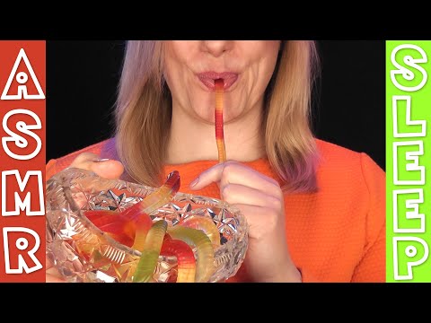 WORMS! 🪱😁 ASMR Soft Candy Eating - Intense Chewing Sounds