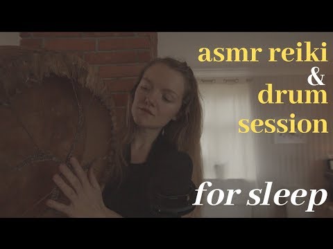 Reiki & Drum Session | Before Sleep (ASMR, Soft Spoken, Feel Safe)