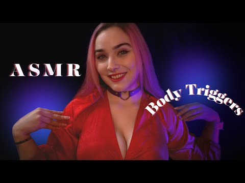 ASMR Body Triggers 💖 Fabric Scratching, Hair Brushing, and Skin Sounds