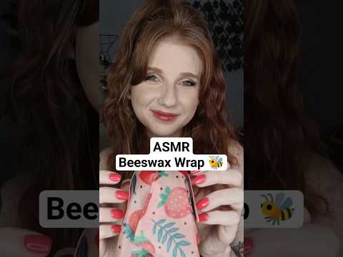 Trying Beeswax Wrap ASMR 🐝