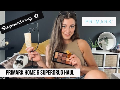 superdrug & primark haul | 2022 july/ august summer beauty makeup 💄 & home 🏠