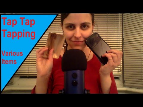 ASMR Tap Tap Tapping (Plastic/Metal/Wood) - 1 Trigger Only, No Talking