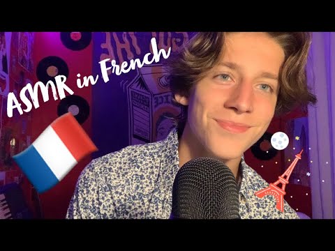 [ASMR] ✨Trigger Words in French✨🇫🇷(picoter, chuchoter, je t’aime, etc.)
