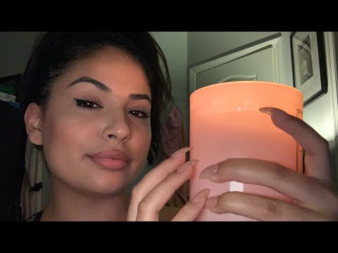 ASMR| Positive Affirmations , Tapping & Eating sounds
