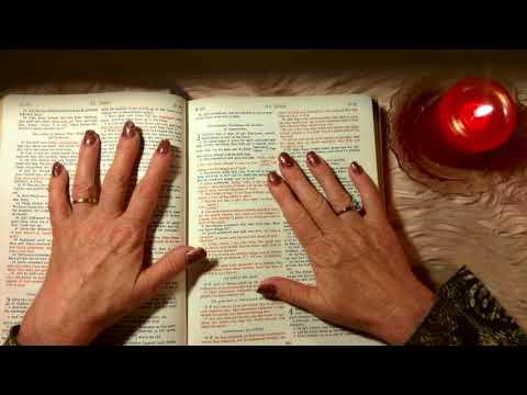 ASMR Bible Reading / Study / Prayer - Nicodemus