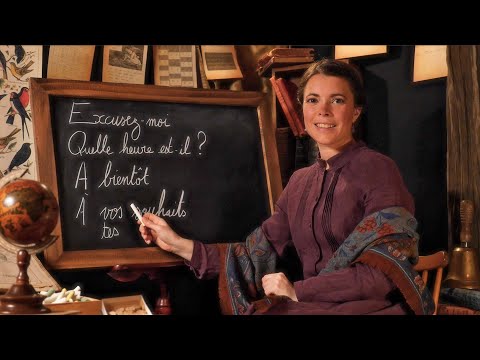 Another Old-Fashioned French Lesson | ASMR teacher roleplay (soft spoken)