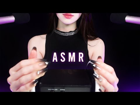 ASMR(Sub) Close Whispering While Touching Your Ears💜 Ear Massage, Whispering, Echo words repeating