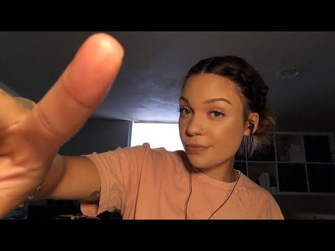 ASMR- Booping and Poking Your Face in One Minute