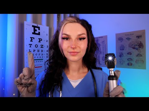 ASMR Detailed Cranial Nerve Exam | Medical Personal Attention Doctor Role Play