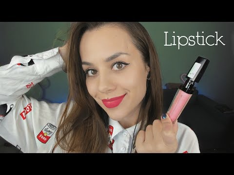 ASMR | Lipstick Application 💄 | Slight Inaudible | Tapping | Mouth Sounds 👄