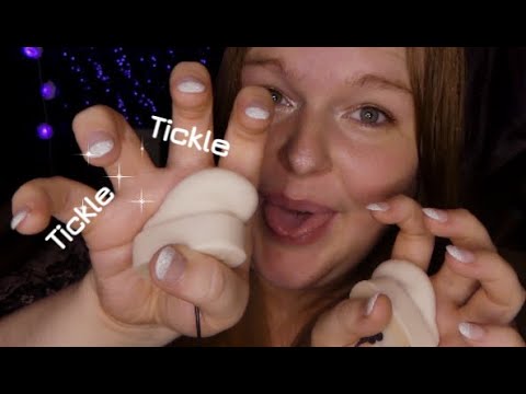 ASMR | Tickling You Fast & Aggressive, Mouth Sounds, Cup Fluttering.